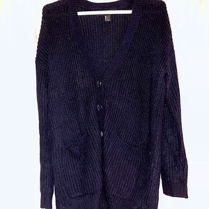 Navy Cardigan